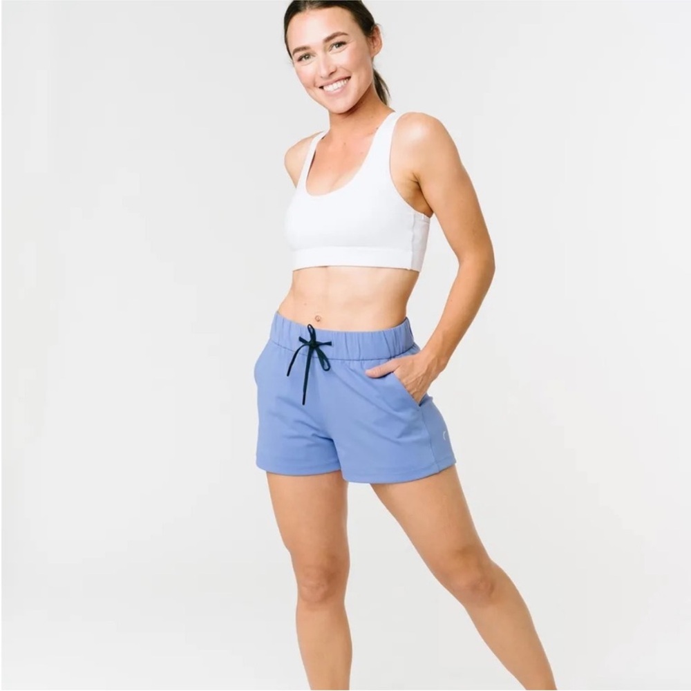 Zyia 8 Women's Blue Athletic Shorts